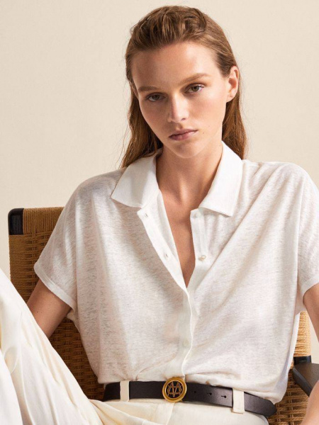 Льняной трикотаж LORO PIANA